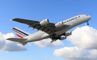 L'A380 d'Air France entre Paris et Tokyo