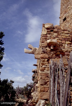 Photo - Grand Canyon du Colorado - Ruines Tusayan