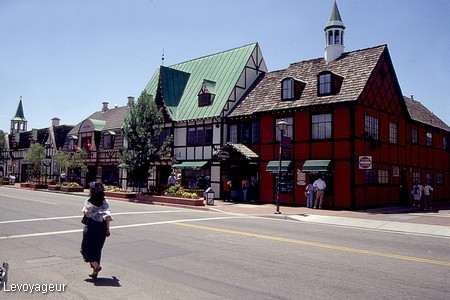 Photo - Californie - Commerces et maisons Danoises de Solvang