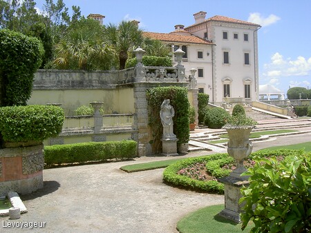 Photo - Miami - la Villa Vizcaya - Villa de style  Renaissance italienne