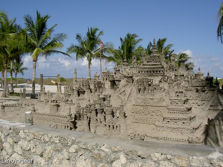 Photo - Chateau de sable à Miami Beach