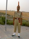 Photo - Etat du Punjab - Frontière de Wagah Border - Garde Indien