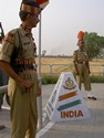 Photo -  Etat du Punjab - Frontière de Wagah Border - Garde Indien