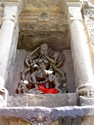Photo - Environs de Dharamsala - Temple de Baijnath - Déesse Chamunda.