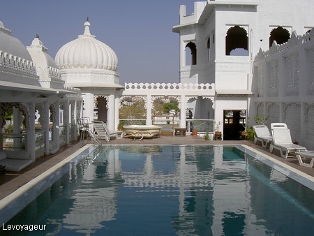 Photo - Rajasthan - Jodpuhr - Hôtel prestigieux d'un maharadjah