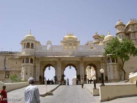 Photo - Rajasthan - Udaipur - Entrée du City Palace