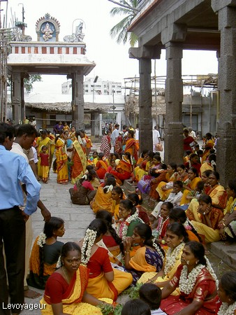 Photo - Chennai - Cérémonie religieuse au temple de Shiva