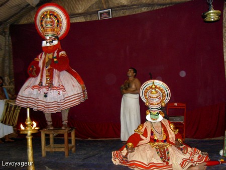 Photo - Fort Cochin- Kathakali théâtre
