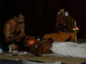 Photo - Fort Cochin - Kathakali théâtre - Maquillage des danseurs