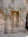 Photo - Gwalior - Sculptures Jaïna taillées dans la roche (15 ème siècle)