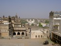 Photo - Orchha - Cour du palais Jahangiri Mahal (17 ème siècle)