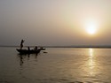Photo - Varanasi  -  Le Gange fleuve sacré à l'aube