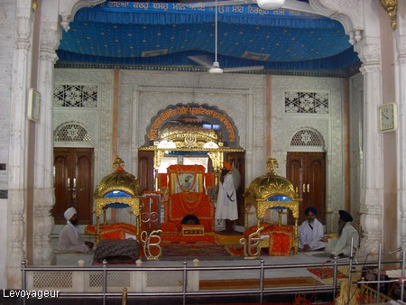 Photo - Patna - Takht Sri Harmandir Sahib, intérieur du temple Sikh