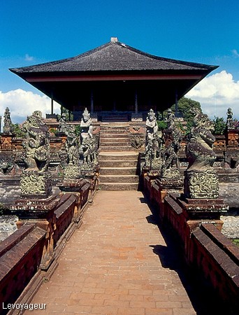 Photo - Bali - Klungkung - Pavillon où les rois rendaient la justice ( 18 ème siècle)