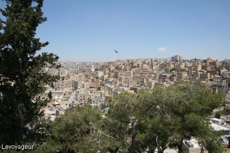 Photo - Vue sur la ville d'Amman - Capitale du Royaume Hachémite