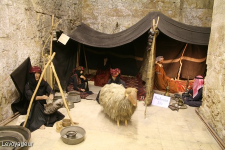 Photo - Musée du folklore - Reconstitution d'une tente bédouine