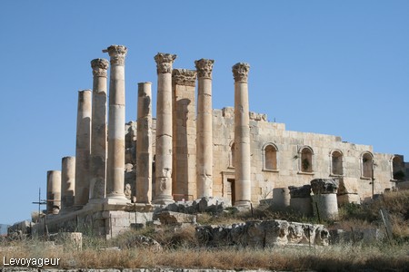Photo - Le temple de Zeus à Jerash