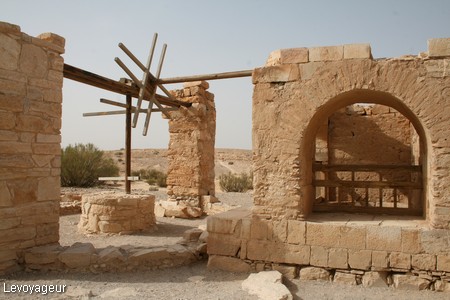 Photo - Une roue à eau - Château Qusayr Amra