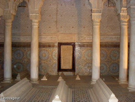 Photo - Marrakech - Nécropole des Tombeaux Saadiens (16 ème siècle)