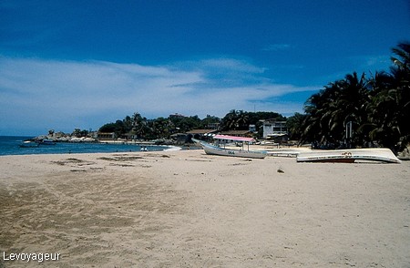 Photo - Puerto Escondido ( Côte pacifique) - Village de pêcheurs