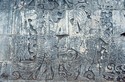 Photo -  Chichen Itza - Temple des guerriers -Fresques relatant la conquête de la péninsule par les Toltèques