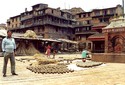 Photo - Bhaktapur - Séchage des poteries 
