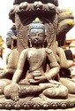Photo - Katmandou - Statue de Bouddha