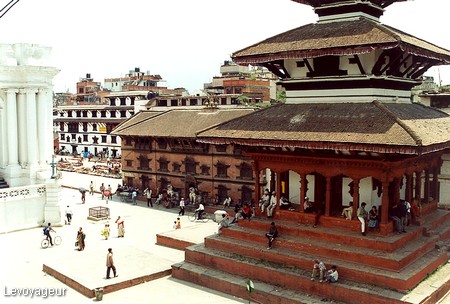 Photo - Katmandou - Dubar Square - Temple de Taleju (1564)