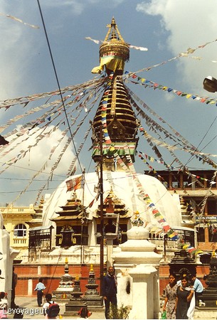 Photo - Katmandou - Stupa de Bodnath