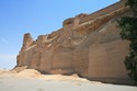 Photo - Les murs imposants de la citadelle de Qalaat Ja'abar