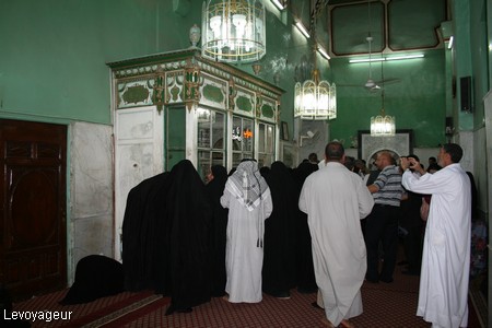 Photo - Tombe de Hussein à la Mosquée des Omeyyades