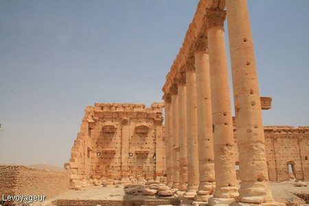 Photo - Les colonnades du temple de Bel