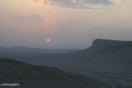 Photo - Coucher de soleil sur le grand désert