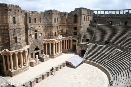 Photo - Photo du théâtre antique de Bosra (inscrit au patrimoine mondial de l'Unesco)