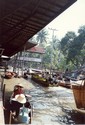 Photo - Environs de Bangkok - Damnoen Saduak - Le marché flottant
