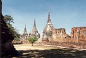 Photo - Lopburi - Ancienne capitale de l'empire Khmer - Ruines de Wat Phra Sri Ratana Mahathat