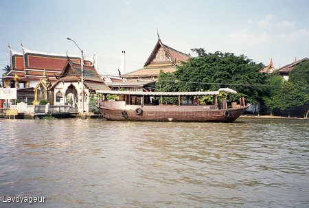 Photo -  Bangkok - La rivière Chao Phraya