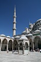 Photo - La fontaine hexagonale de la mosquée bleue