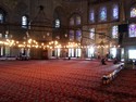 Photo - L'intérieur de la mosquée bleue
