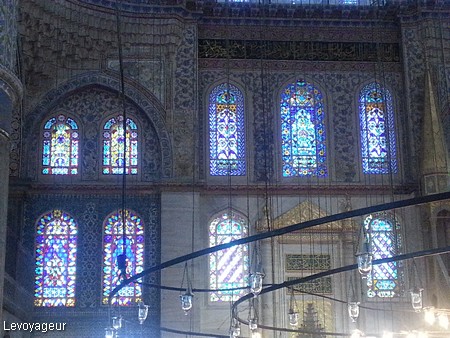 Photo - Les vitraux de la Mosquée bleue (Sultanahmet Camii )