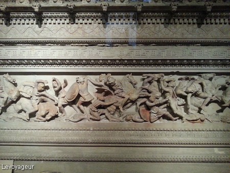 Photo - Sarcophage d'Alexandre - La bataille d'Issus - Musée archéologique d'istanbul
